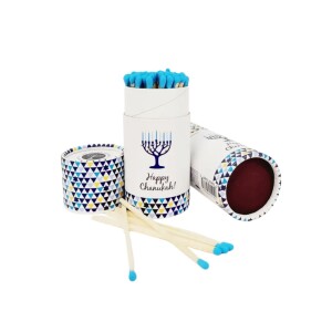 Chanukah Long Matches in a Gift Box