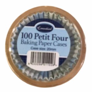 100 Assorted Colour Mini Cup Cake Cases