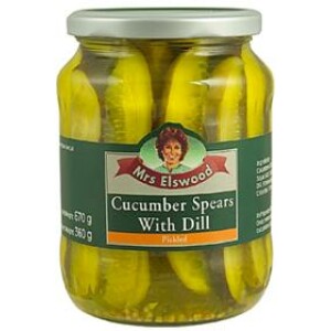 Mrs Elswood Dill Cucumber Spears