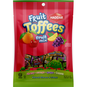 Haddar Assorted Fruit Toffees