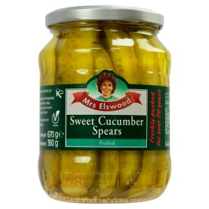 Mrs Elswood's Sweet Cucumber Spears