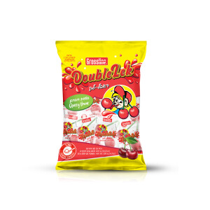 Grossline Double Cherry Lollipops