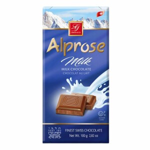 Alprose Swiss Dark Milk Chocolate Bar