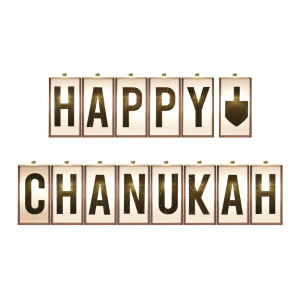 Happy Chanukah String Lights