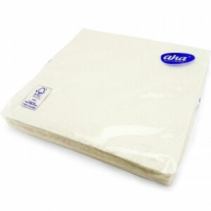 20 3ply White Embossed Napkins