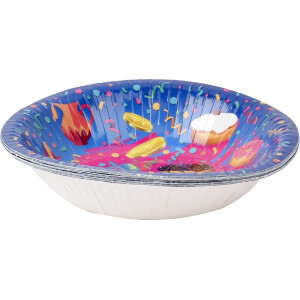 10 Chanukah Paper Soup Plates