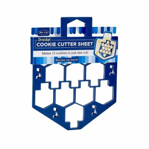 Dreidel Cookie Cutter sheet