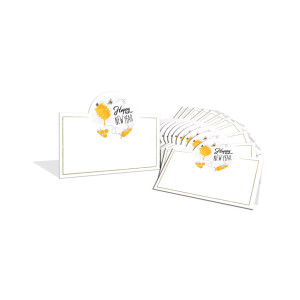 12 New Year Honey Table Seating Cards