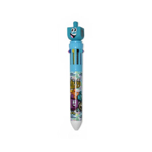 Canukah Themed 10 Colour Ink Ball Pen