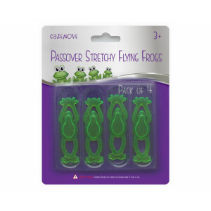 4 Stretchy Flying Frogs