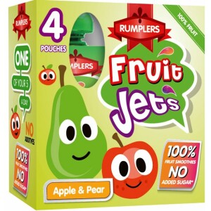 Rumplers Fruit Jet Apple & Pear Pouches