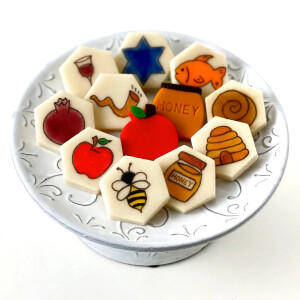 Rosh Hashanah Marzipan Tile Collection