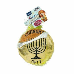 Chewdaica Plush Chanukah Gelt Dog Toy
