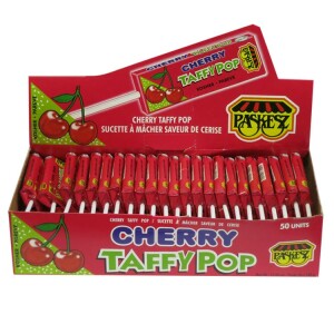 50 Cherry Taffy Pops