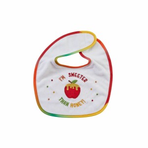 Embroidered Rosh Hashanah Bib