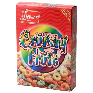 Liebers Passover Crunchy Fruits Cereal Kosher for Pesach 2026 UK – Fruity Breakfast Treat