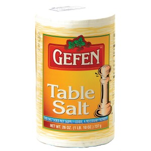 Gefen Passover Table Salt Kosher for Pesach 2026 UK – Kosher Pantry Staple