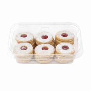 Just Baked Jam Rings Biscuits | Fresh Kosher Bakery Treats UK