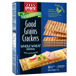 Paskesz Good Grain Whole Wheat Crackers