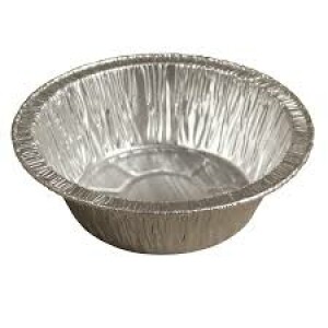 3 Small Disposable Pots with Lids