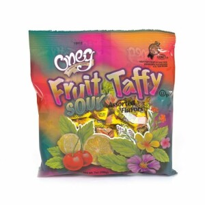 Oneg Sour Fruit Taffies Family Pack