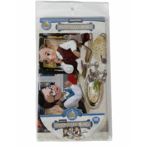 Ner Mitzvah Disposable Matzah Bags 10" x 10"