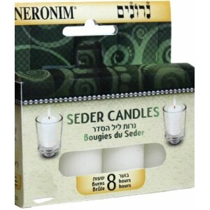 Neronim 8 Hour for Seder Night 4 Candles