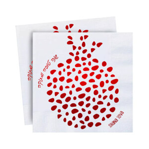 20 Pomegranate Napkins