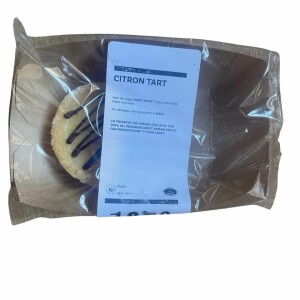 1070 Citron Tart Dessert